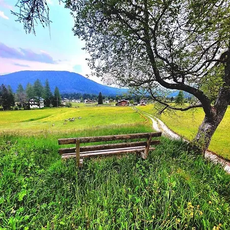 Alpenchalet Im Leutaschtal Dağ evi Leutasch