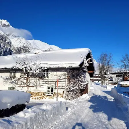木屋 Alpenchalet Im Leutaschtal 洛伊塔施