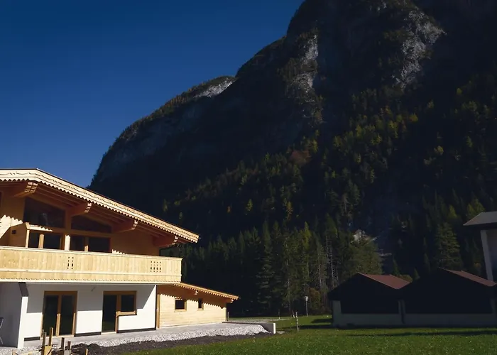 Alpenchalet Im Leutaschtal 샬레 *