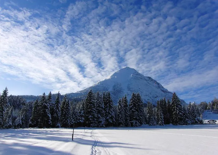 Alpenchalet Im Leutaschtal 샬레 *